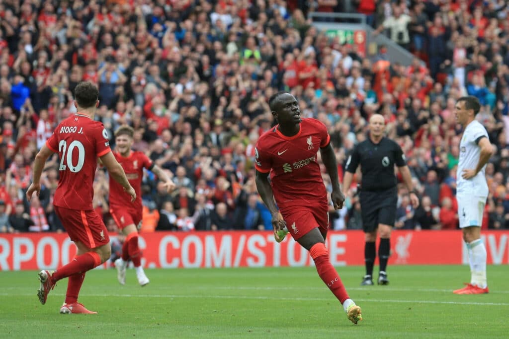 Mane Goal vs Burnley