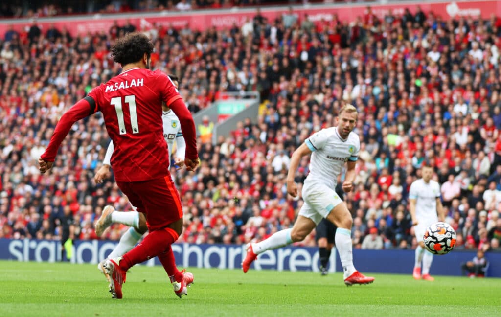 Salah vs Burnley